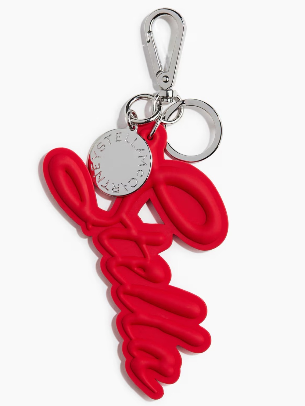 Stella McCartney Red Bag Charm Keychain x HM